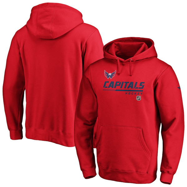 Men's Washington Capitals Red Pro Core Collection Prime Pullover Hoodie